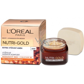 Loreal Paris Nutri-Gold Extra nährende Tagescreme für trockene Haut 50 ml