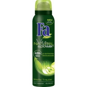 Fa Natural & Care Weiße Traube Antitranspitant Deodorant Spray für Frauen 150 ml