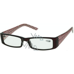 Berkeley Reading Prescription Glasses +1.50 rot-schwarze Streifen CB02 1 Stück MC2036 Berkeley Reading Prescription Glasses +1.50 rot-schwarze Streifen CB02 1 Stück MC2036