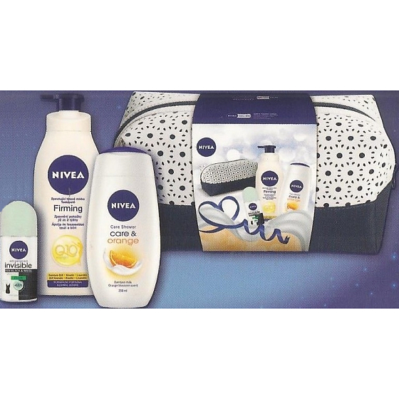 Nivea Q10 Care Körperlotion 400 ml + Duschgel 250 ml + Antitranspirant Roll-on 50 ml, Kosmetikset