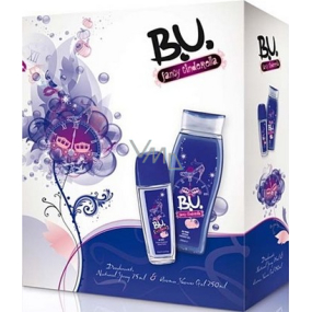 BU Fancy Cinderella parfümiertes Deodorantglas 75 ml + Duschgel 250 ml, Geschenkset für Frauen
