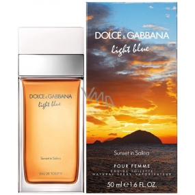 Dolce & Gabbana Hellblauer Sonnenuntergang in Salina Eau de Toilette für Frauen 50 ml