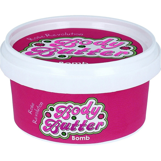 Bomb Cosmetics Rose Revolution Natürliche Körperbutter handgemacht 210 ml